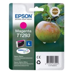 Epson Apple T1293 DURABrite Ultra Ink, Ink Cartridge, Magenta Single Pack, C13T12934010